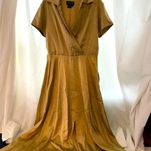 J Peterman Vintage Silk Dress size 6